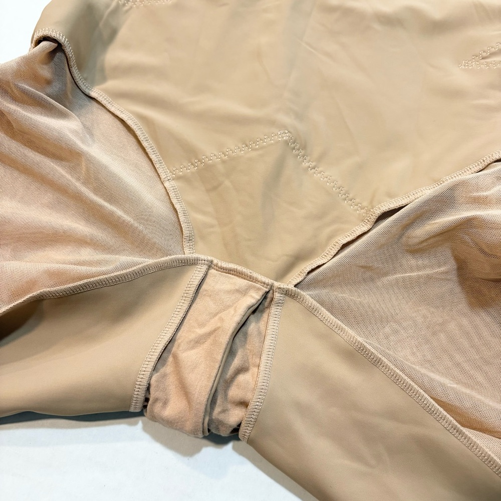 NEW Honeylove SuperPower Shorts Sand Nude/Beige High Waist Shapewear - Picture 6 of 12